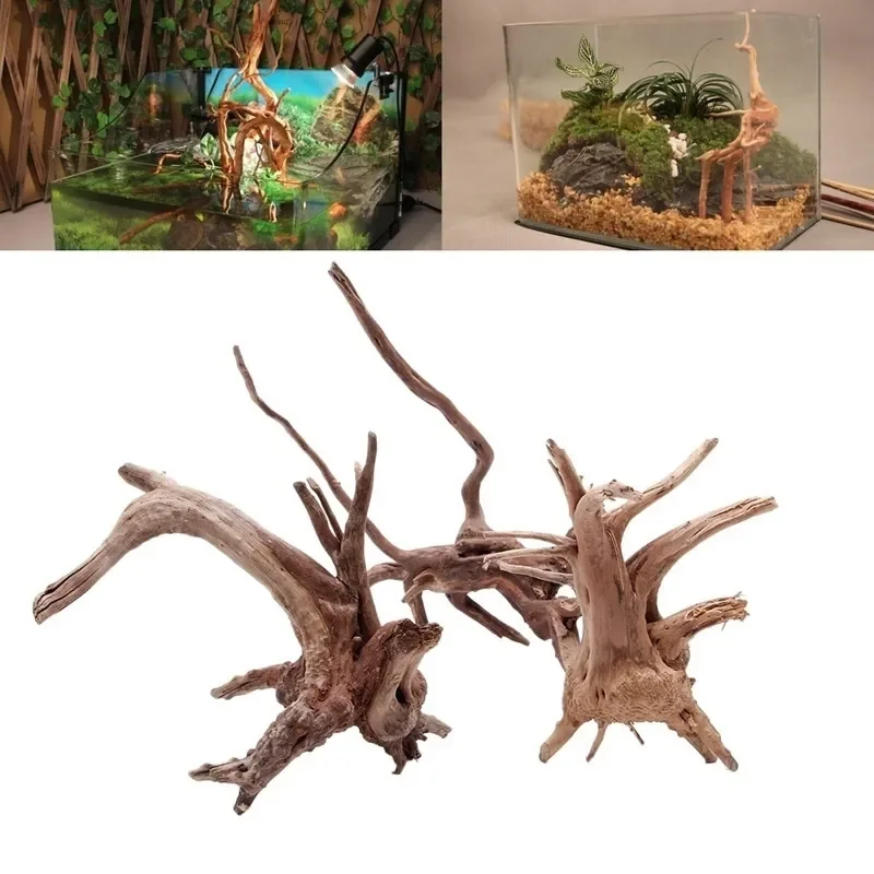 Aquarium Plant Substrate - 천연 나무 줄기 유목 수족관 어항,