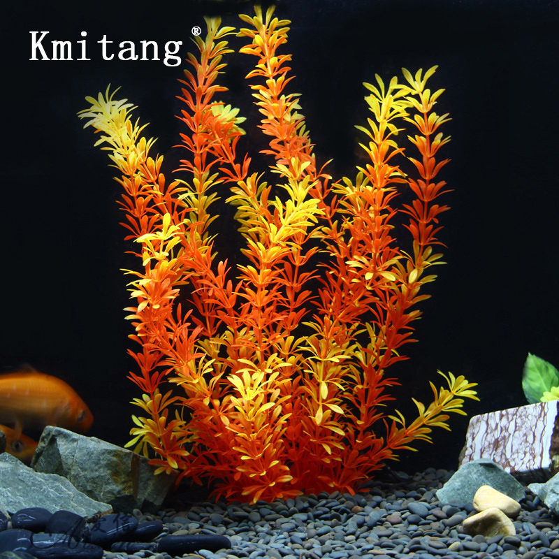 Aquarium Moss - 100cm 열대 식물 대형 인조 수초