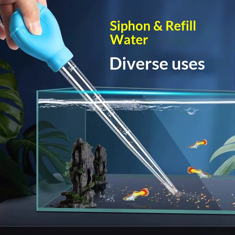 Planted Aquarium Cleaning - 1/2개 세트, 어항용 사이펀 물 교환기,