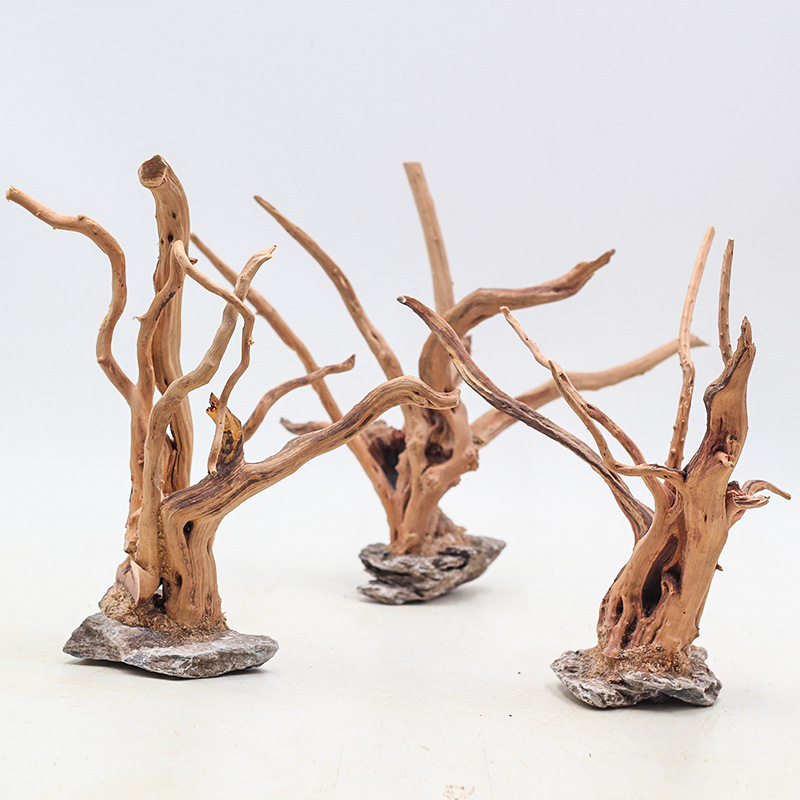 Aquarium Driftwood - 1PC 수족관 조경 나무 장식품 홈