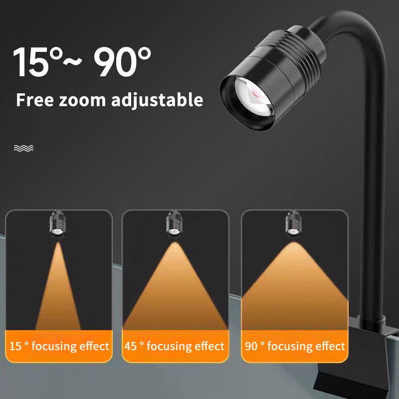 3W 남미식 수족관 스포트라이트 3색 LED 어항 램프 - Aquarium Plant Light 리뷰 및 가격