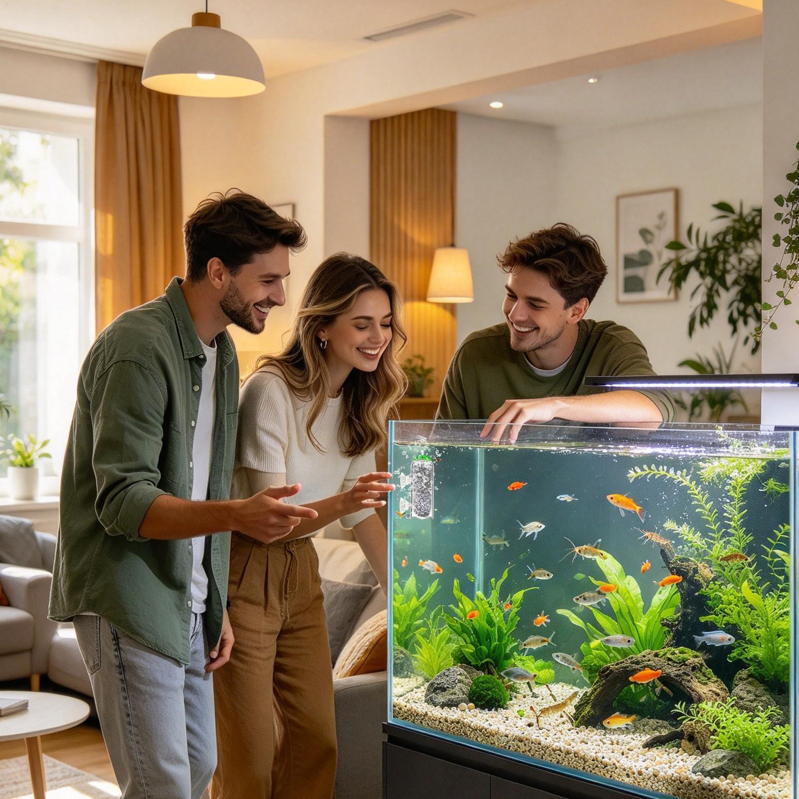 어항용 산소 확산 장치, 방수 기능이 있는 산소 공급  - Aquarium Planted Tank Filter 리뷰 및 가격