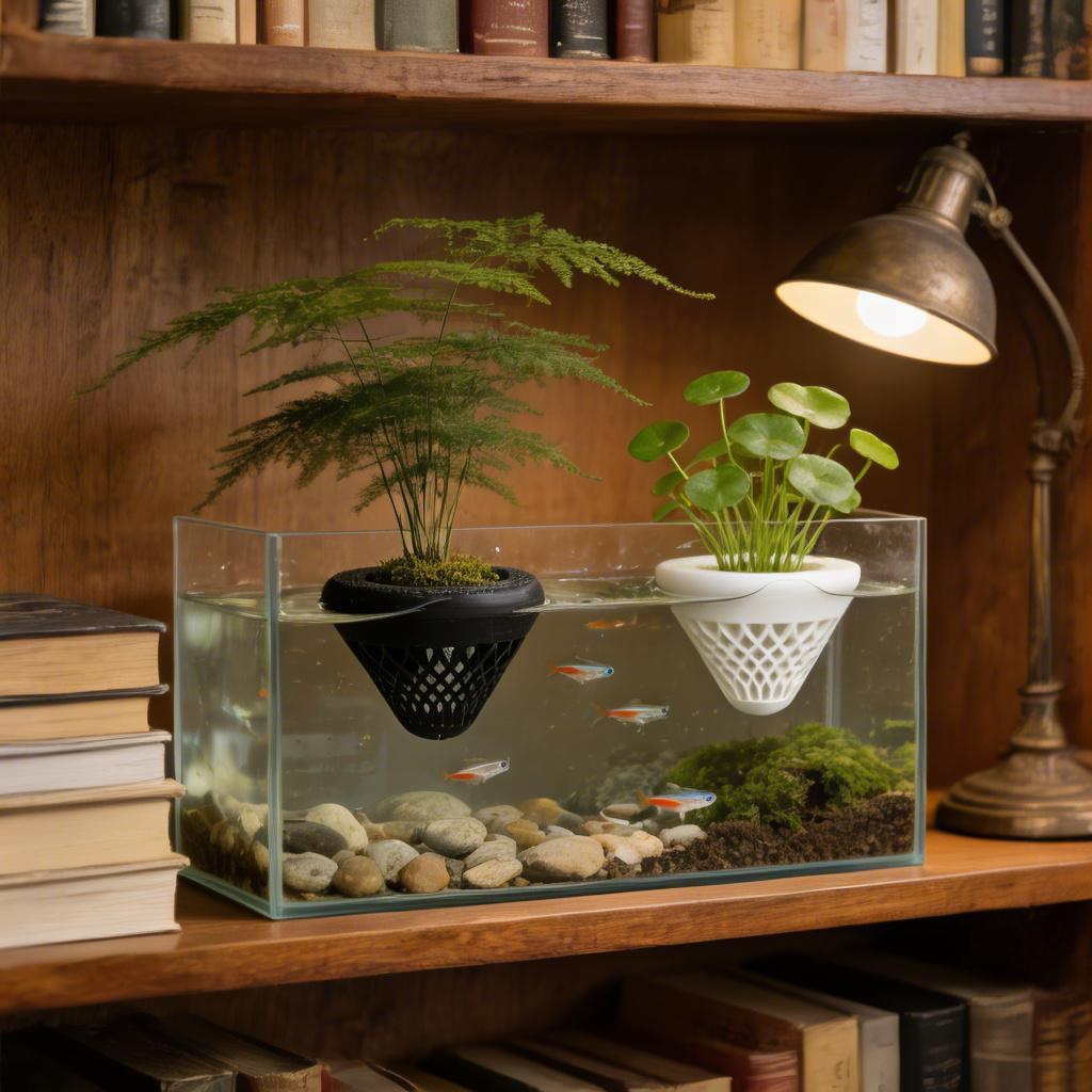 2PCS 플로팅 수족관 식물 홀더, 물고기 탱크용 걸이 - Aquarium Plants Live 리뷰 및 가격