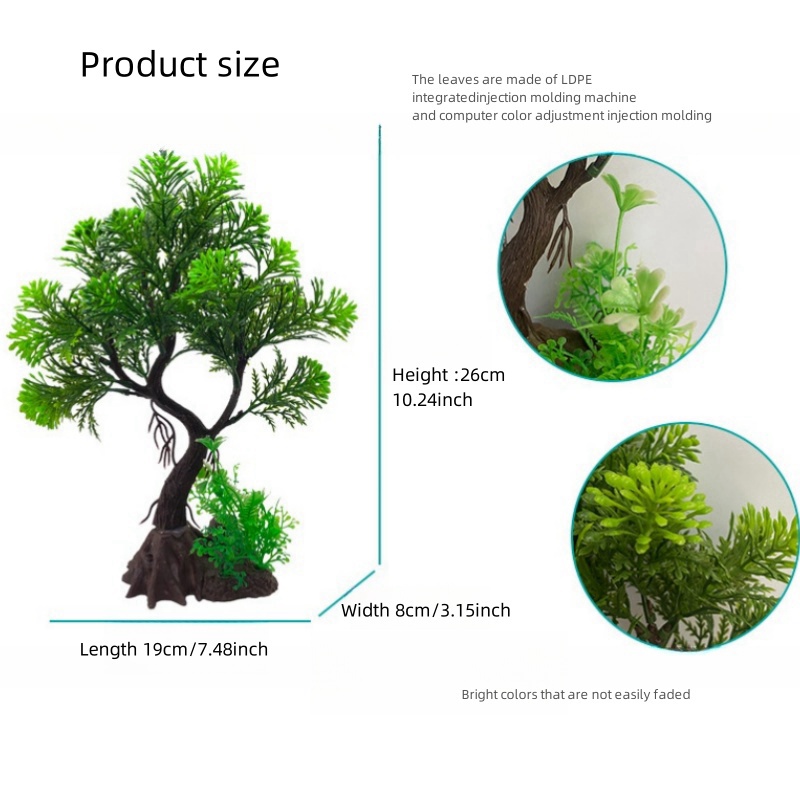 어항 DIY 인공 수족관 장식 식물 나무 장식 수생 식 - Aquarium Plant Substrate 리뷰 및 가격