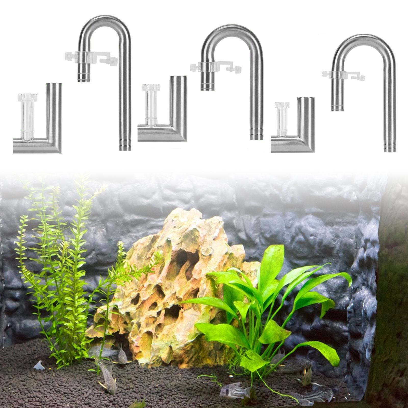 조절 가능한 스테인리스 수생 백합 튜브 세트 수족관 유 - Aquarium Planted Tank Filter 리뷰 및 가격