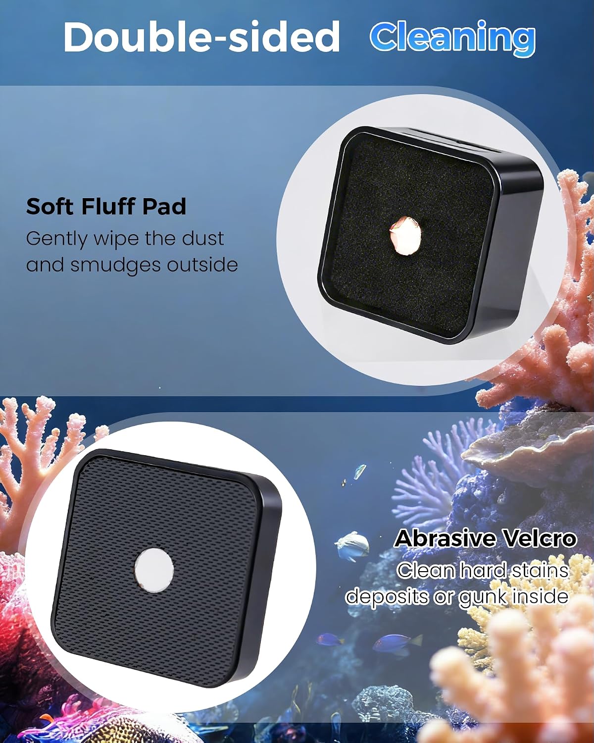 수온계가 내장된 아쿠아리움용 자석 클리너, 2-in-1 - Planted Aquarium Cleaning 리뷰 및 가격