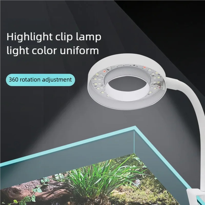 3W LED 클립형 수족관 조명 풀 스펙트럼 USB 어 - Aquarium Plant Light 리뷰 및 가격