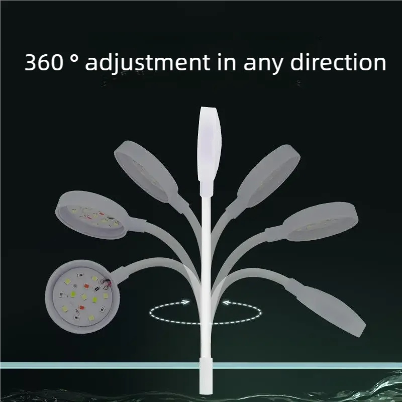 3W LED 클립형 수족관 조명 풀 스펙트럼 USB 어 - Aquarium Plant Light 리뷰 및 가격