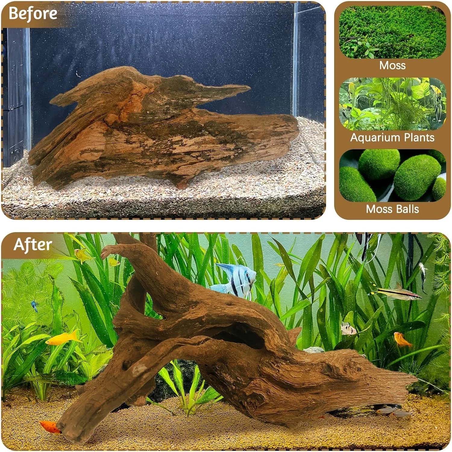15-20CM 1개 천연 유목 산호초 장식 나무 수족관 - Aquarium Plant Substrate 리뷰 및 가격