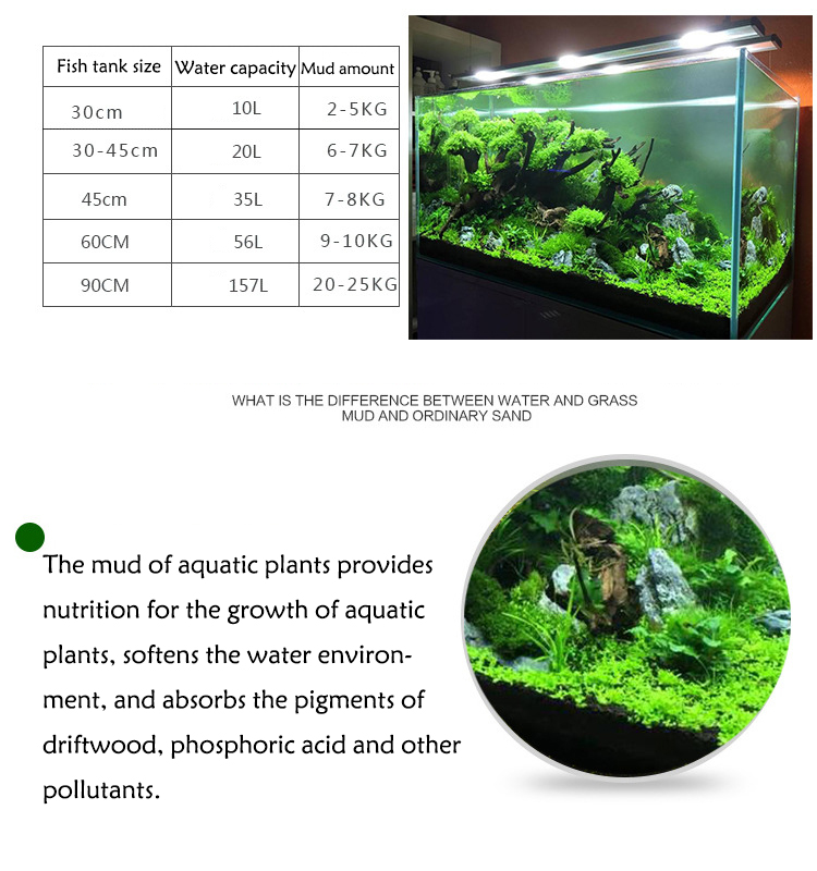 수족관 식물 씨앗 토양 어항 기판 모래 토양 비료 진흙 - Aquarium Plant Substrate 리뷰 및 가격