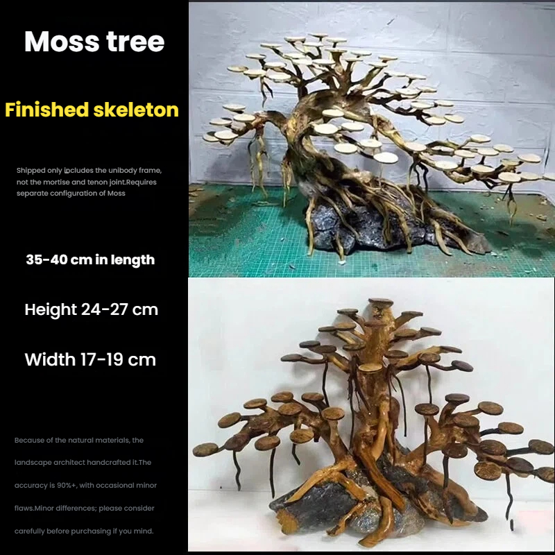 수족관 조경용 이끼나무 뼈대 마감된 유목 삼나무 뿌리  - Aquarium Moss 리뷰 및 가격