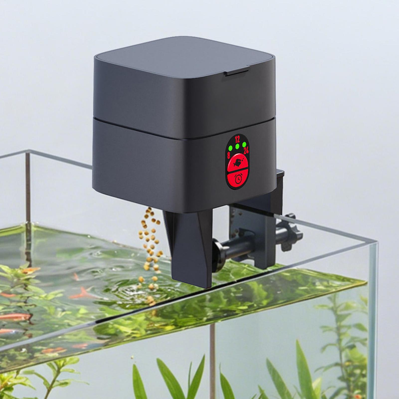 수족관용 자동 물고기 급식기, 자동 타입-C 충전식 디 - Aquarium Fertilizer 리뷰 및 가격
