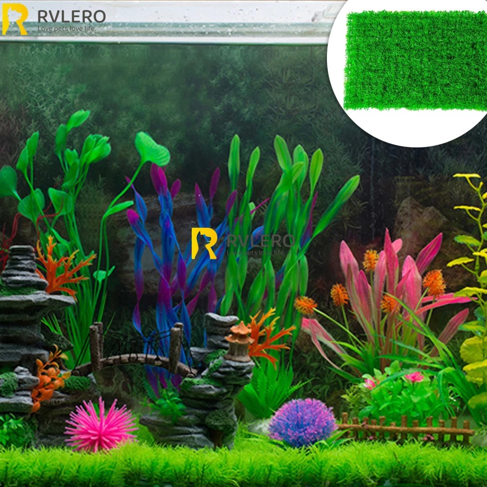 인공 잔디 잔디 수족관 어항 장식, 부드러운 고밀도 접 - Live Plant Aquarium 리뷰 및 가격